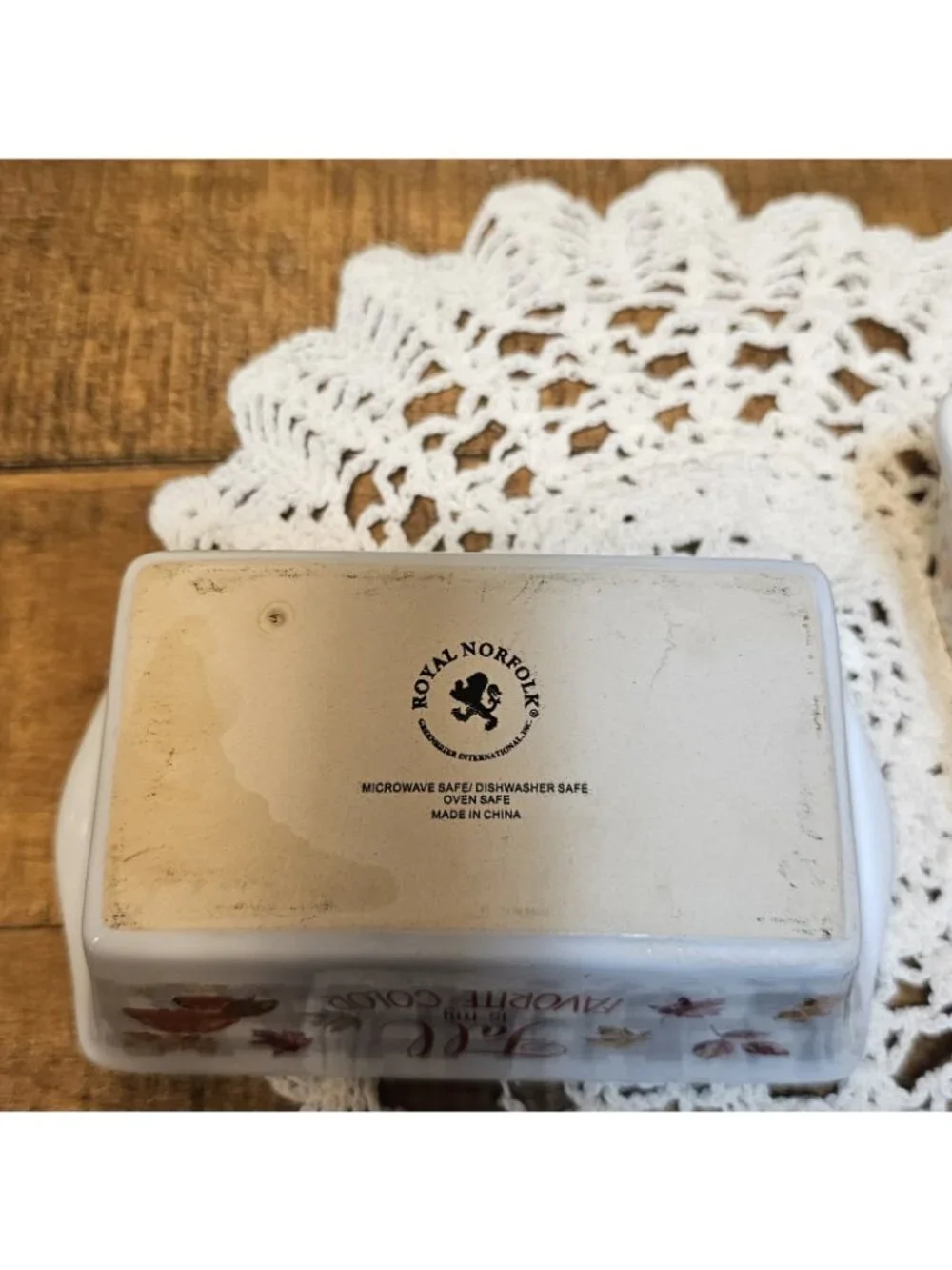 2 Royal Norfolk Ceramic Mini Loaf Double Sided “Fall Is My Favorite Color”